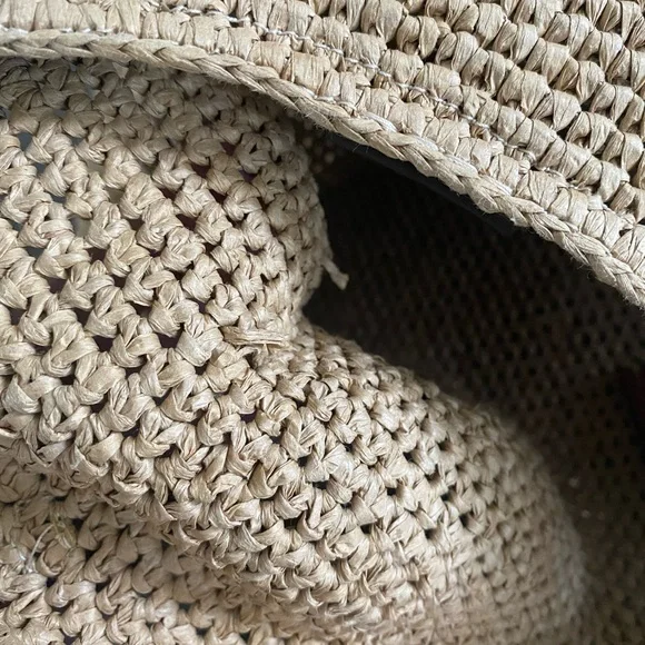 Coach Brooklyn 39 Tan Straw Shoulder Bag - Picture 5 of 9